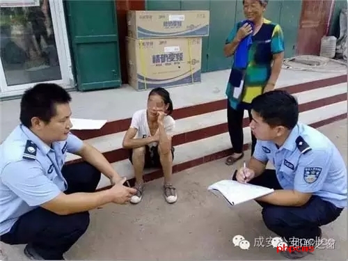 近日，一名女子走失到邯鄲成安漳河店派出所轄區(qū)郭坊村，幸得民警及時救助，女子得以返回家中與家人團聚。
